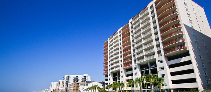 Exterior view of South Shore Villas